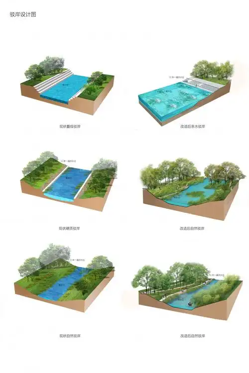 驳岸设计图