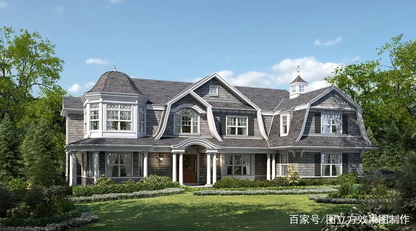 欧式别墅外观图片效果图