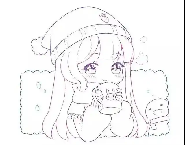 绘画漫画教程 | q版漫画线稿_艺学绘