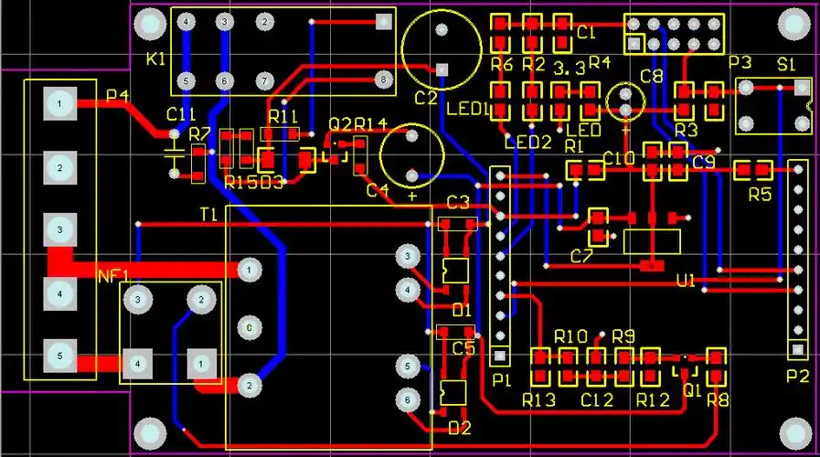 3将实物电路板还原为的pcb还原出sch原理图工作日志-曹发海