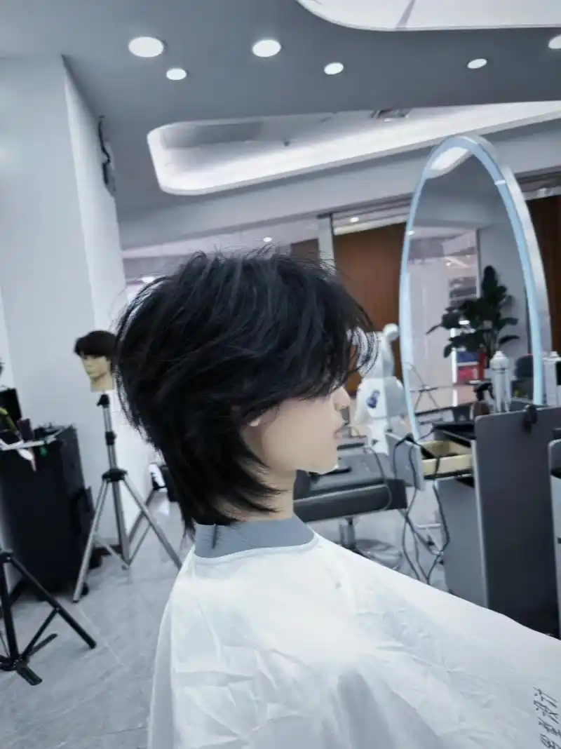 9969♂15日系鲻鱼狼尾 | 男生发型新体.