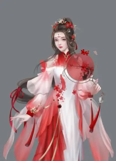 红衣古风 - 堆糖,美图壁纸兴趣社区