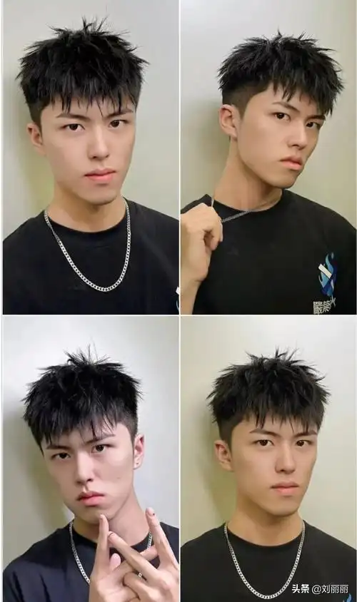 男青年发型2022最新图片年轻男士帅气发型