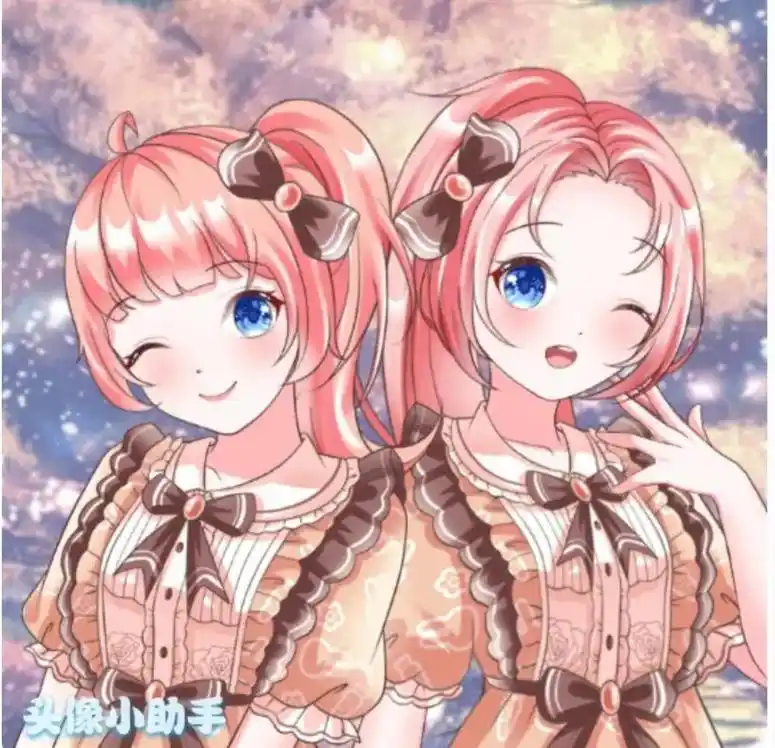 闺蜜头像 - @樱校#~青果呀7815 - 抖音