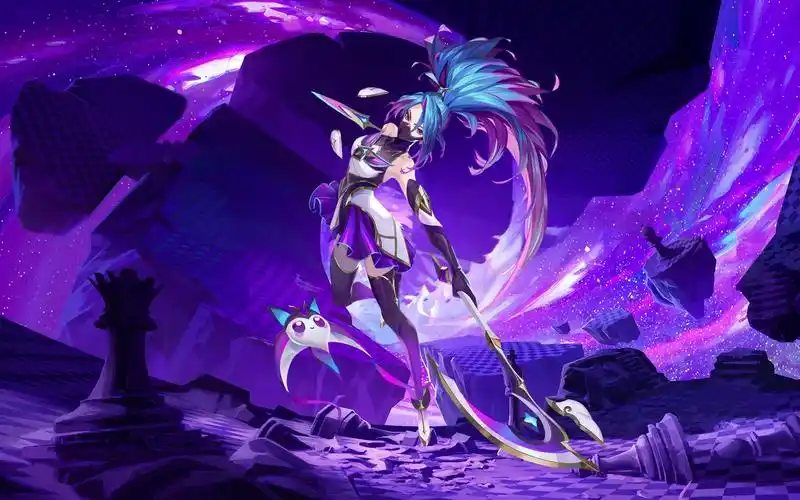 星之守护者阿卡丽动态壁纸2k(半成品)