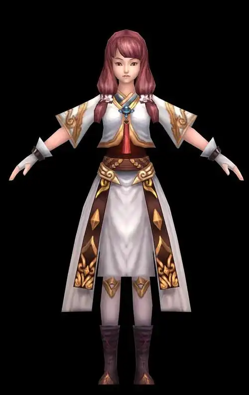 3d游戏人物建模