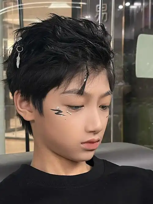 少儿街舞成果展演妆造