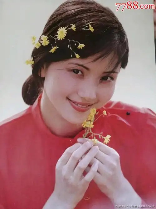 挂历散页,演员陶慧敏