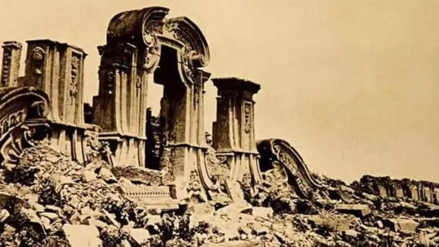 圆明园被烧毁的真相是什么?刁民的第一把火,侵略者的关键一把火