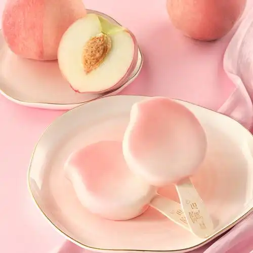 东北大板 t40 白桃脆皮冰淇淋 70g*15支￥148(券后实付98元包邮)