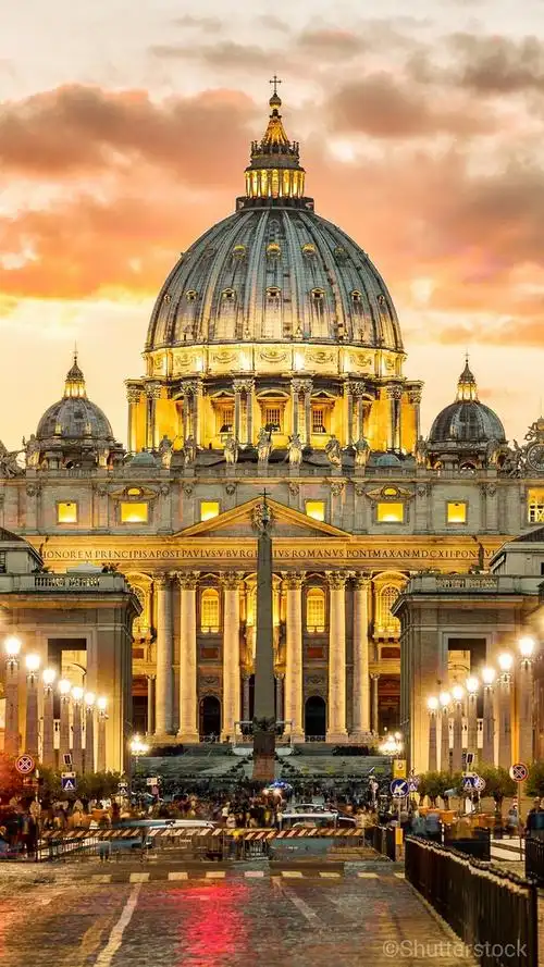 梵蒂冈圣彼得大教堂欧洲
