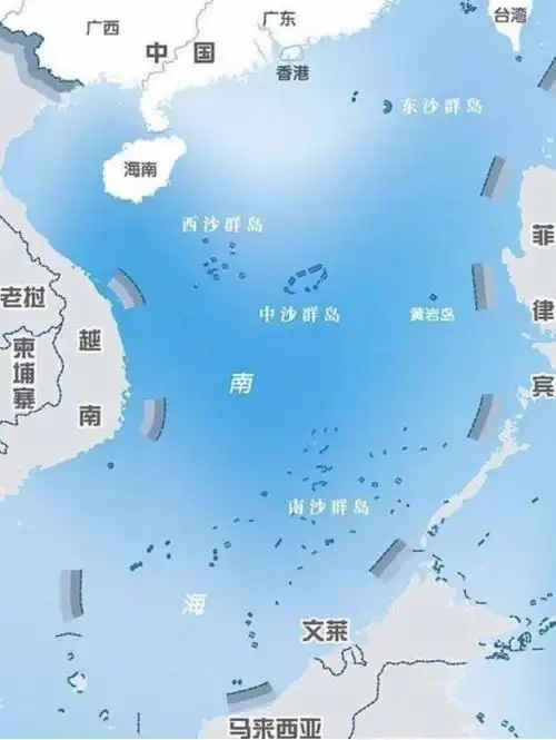 你知道中国地图上霸气的九段线吗线圈内装的都是中国领土