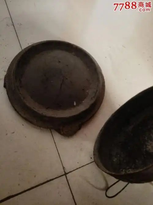 民俗铁烙饼锅