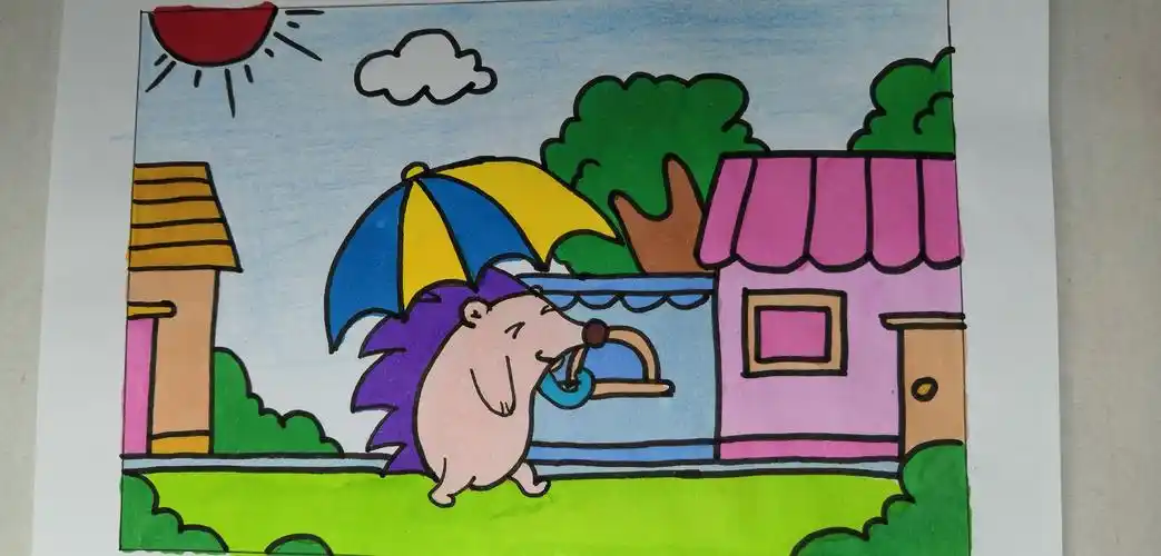 儿童创意简笔画不仅简单有趣儿童趣味简笔画