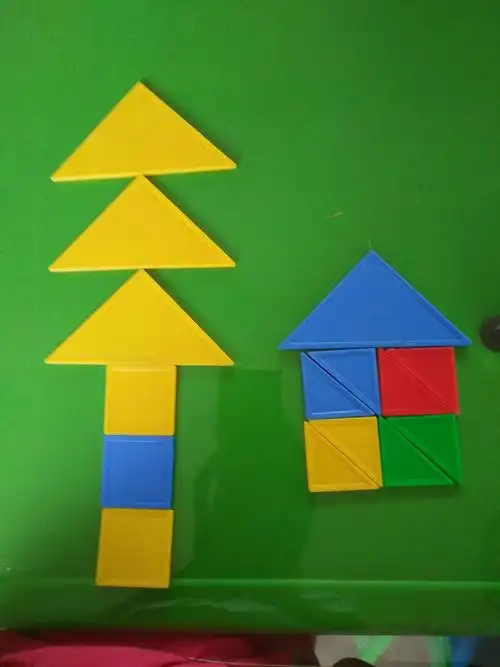 大班幼儿科学活动《有趣的拼图》