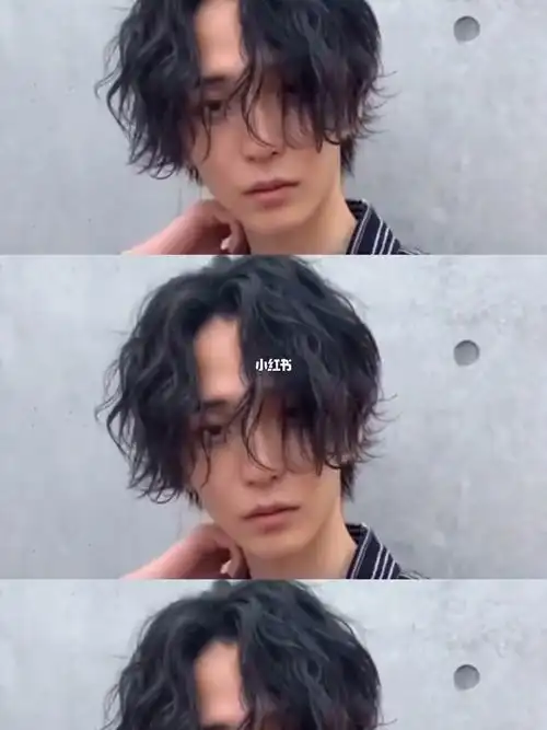 男生留长发一定要尝试的发型凌乱烫