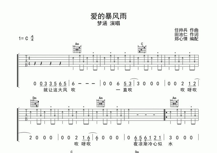 爱的暴风雨梦涵