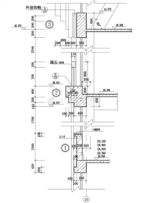 2019最新整理53个现浇混凝土墙建筑节点详图