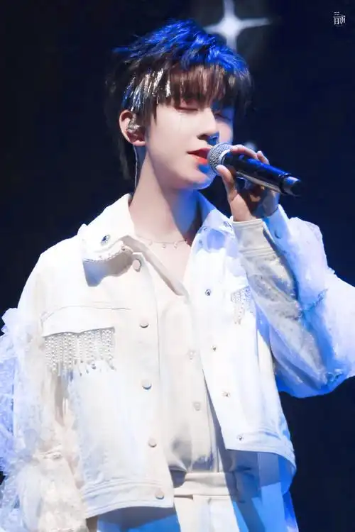 贺峻霖面纱造型