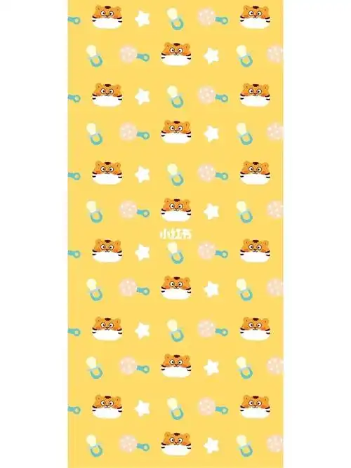 虎萌萌壁纸插画分享