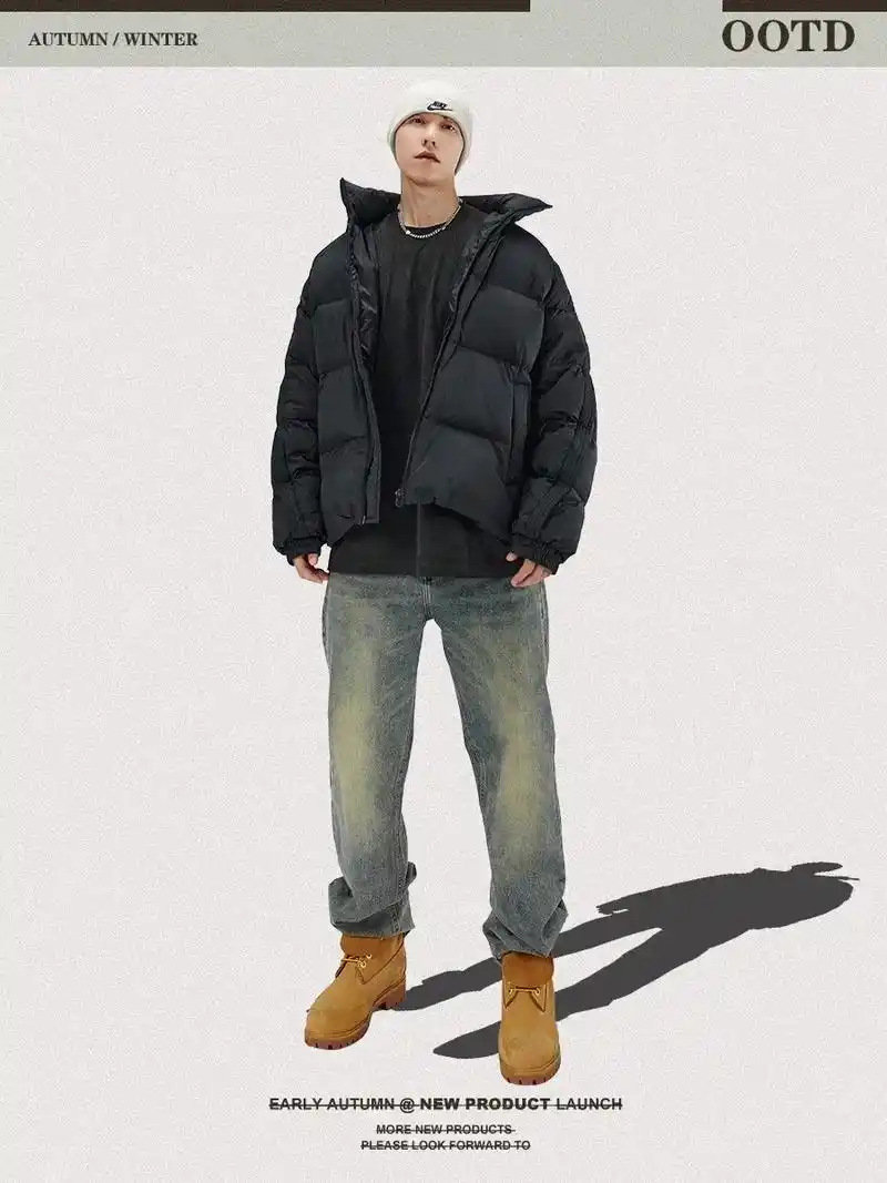 2023 羽绒服推荐丨男生冬季穿搭丨