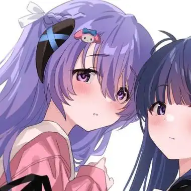 双人可爱动漫闺蜜头像