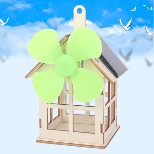 小学生益智玩具科学实验太阳能小屋物理物理科科技手工其他手工制作