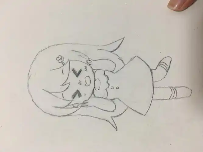 q版害羞小女孩 - 简书