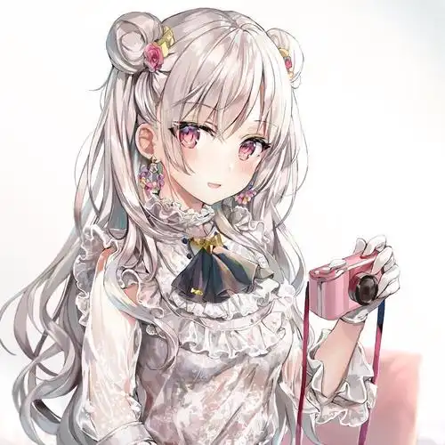 云端杂货铺|丸子头,低双马尾少女头像合集