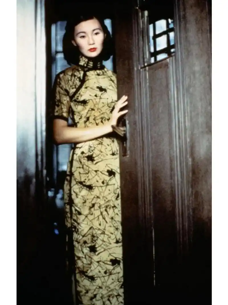 穿旗袍的张曼玉真的太9315了