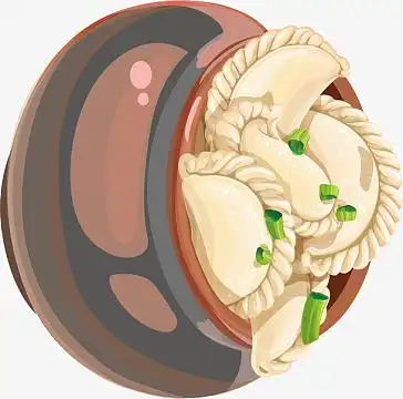 卡通肉馅素材_卡通肉馅图片元素-觅元素