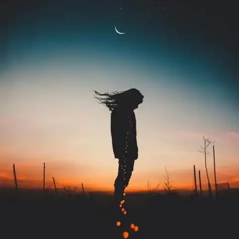 寂寞意境头像图片我也只是一颗寂寞的星星