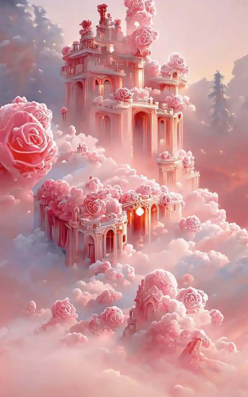 淡雅高贵的城堡壁纸.#图文伙伴计划 #抖音图文热点来了 #a - 抖音