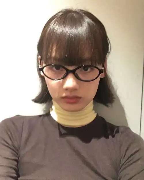 404店小框椭圆书呆子眼镜配度数高度近视时髦斯文素颜平光镜女