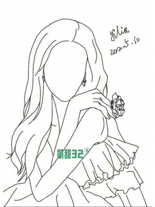 零基础学画画  #景甜司藤