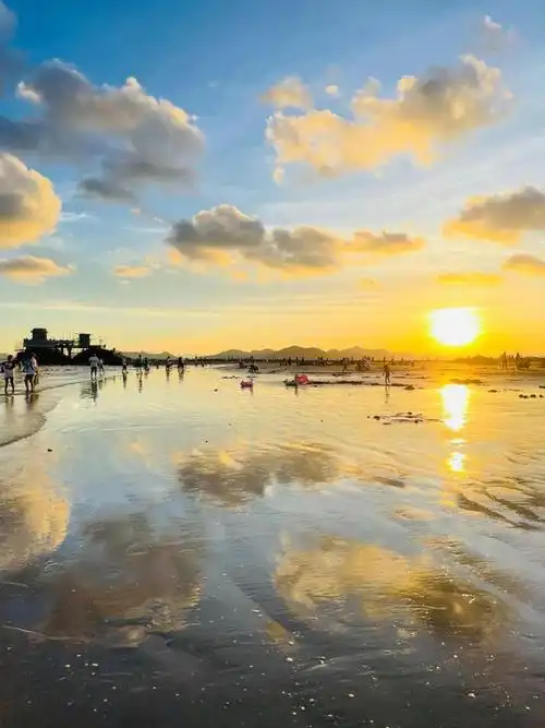 金湾横石基沙滩发生的一幕惊现一条龙