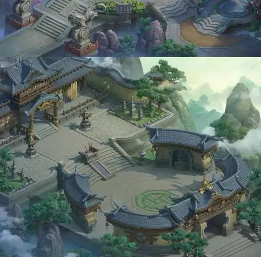 场景28张高清中国国风仙侠唐朝古代游戏背景设计素材设计素材