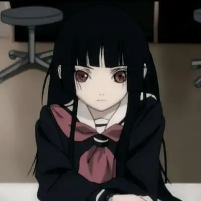 地狱少女高清头像高清好看的地狱少女阎魔爱头像暗黑系图片