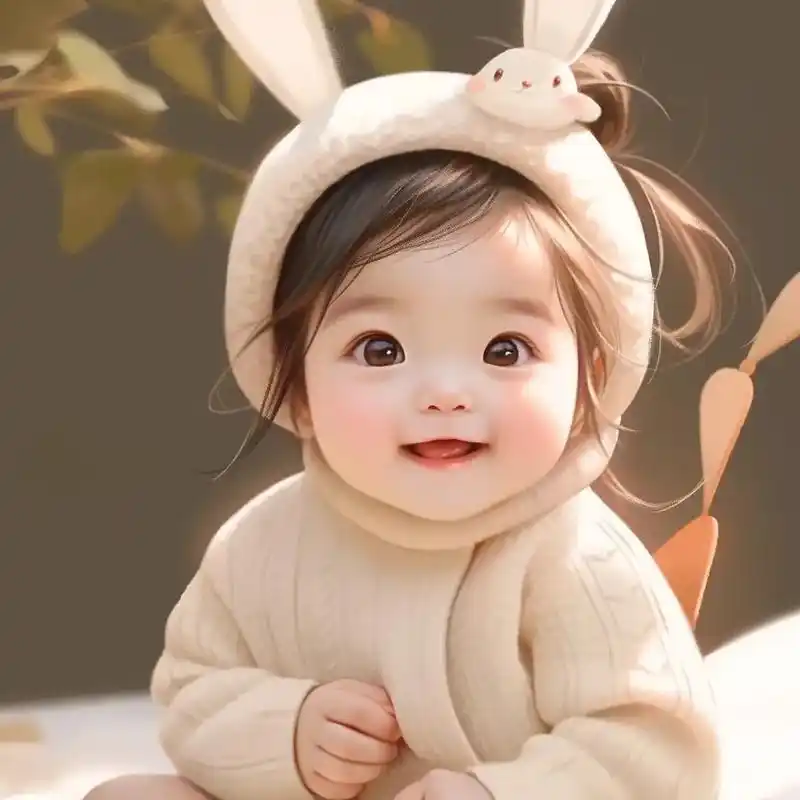 遇见俏皮可爱的大眼睛女宝宝,用意念召唤她,快来接回家吧,她将是你的