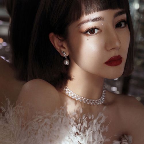 迪丽热巴同款项链2021年新款女法式复古细珍珠颈链少女颈圈choker