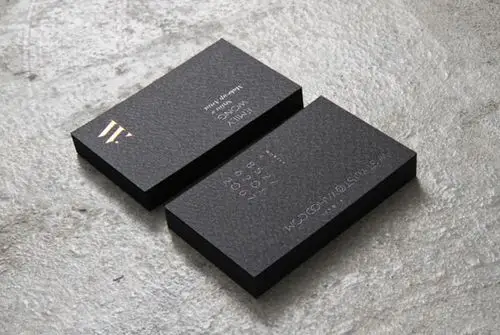优秀黑色名片设计欣赏