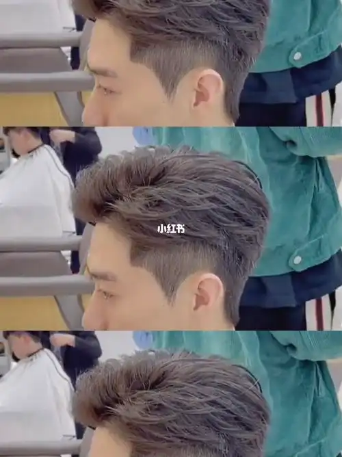 2022男生一定要尝试的港风侧背发型