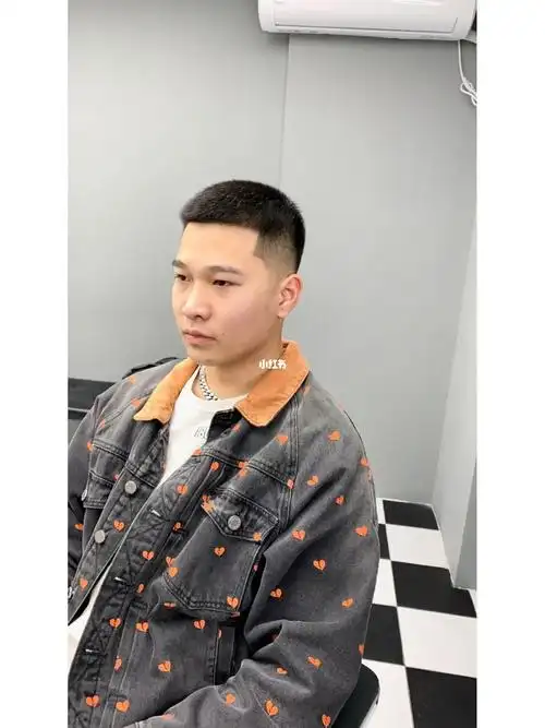 男士美式渐变栗子头