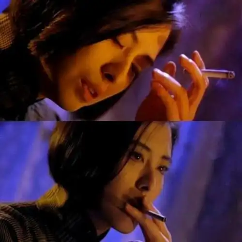 女星抽烟很妩媚张柏芝清纯汤唯妖艳巩俐霸气外露