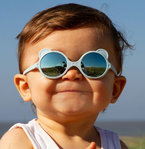 kietla法国儿童网红小熊太阳眼镜0-3岁时尚可爱太阳镜