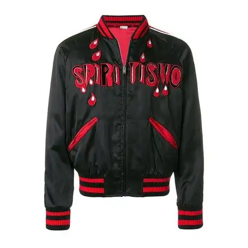 gucci/古驰 棒球服 男性 字母 条纹 男士夹克 519495z438l1540