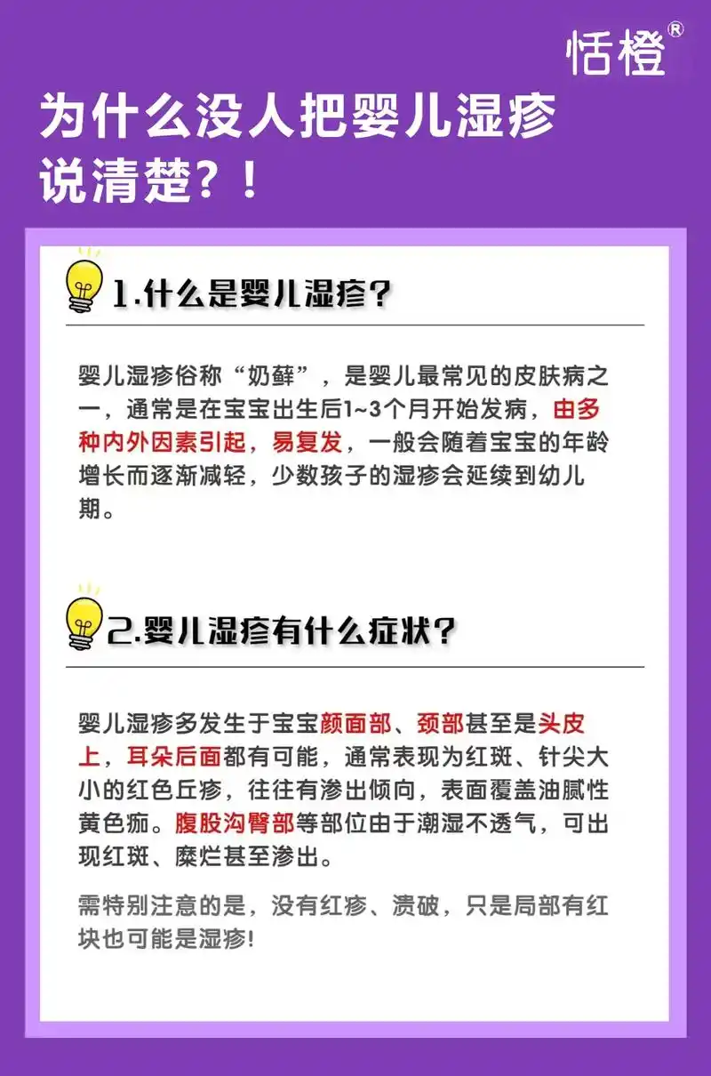 96婴儿湿疹是婴儿 - 抖音