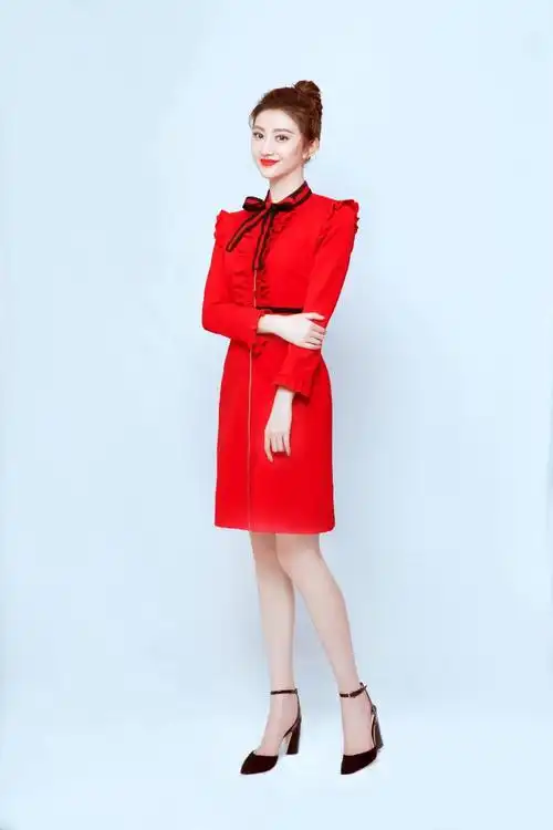 景甜2018中央电视台春节联欢晚会