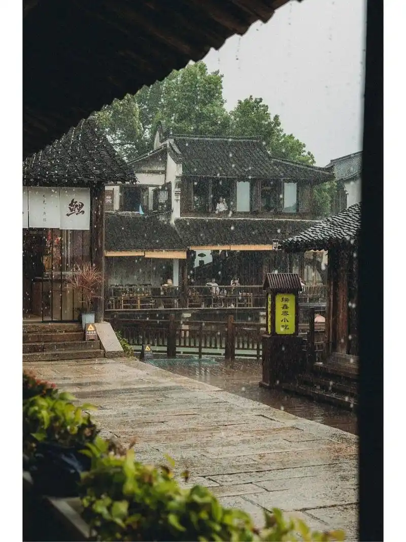 雨天的乌镇才是正确打开方式6015  都说烟雨江南,而乌镇绝对是