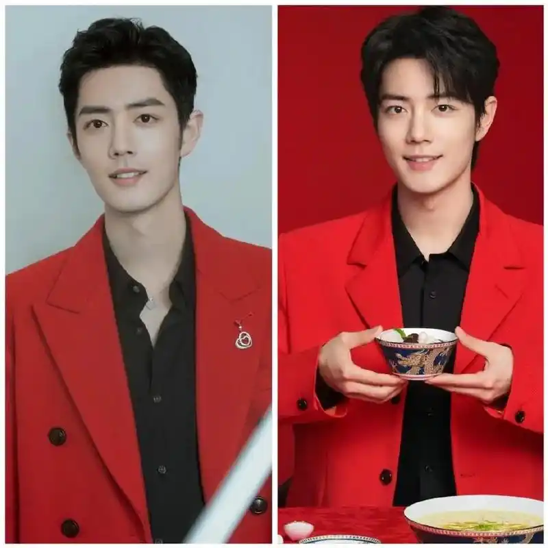 红衣博肖简直太好看了😊#王一博肖战 #百香果 #博君一肖